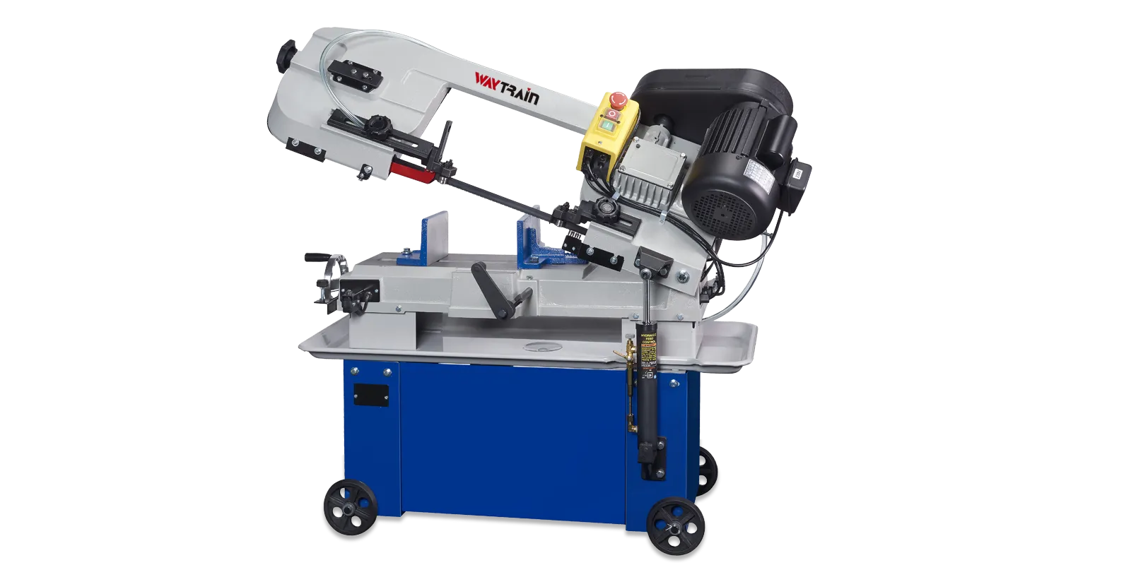 Sierra de cinta horizontal para corte de metales 7"